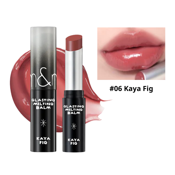 rom&nd x INAPSQUARE GLASTING MELTING BALM - Kaya Fig