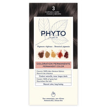 Load image into Gallery viewer, PHYTO PHYTOCOLOR PERMANENT HAIR DYE - DARK BROWN
