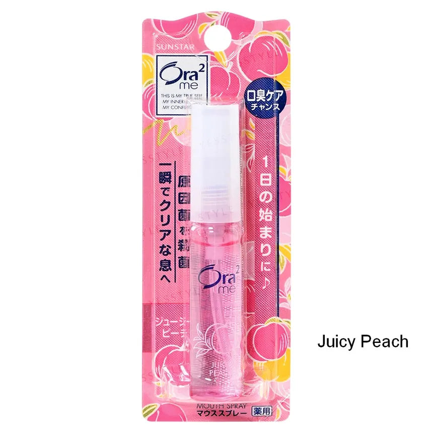 Sunstar - Ora2 Breath Fine Mouth Spray - Juicy Peach