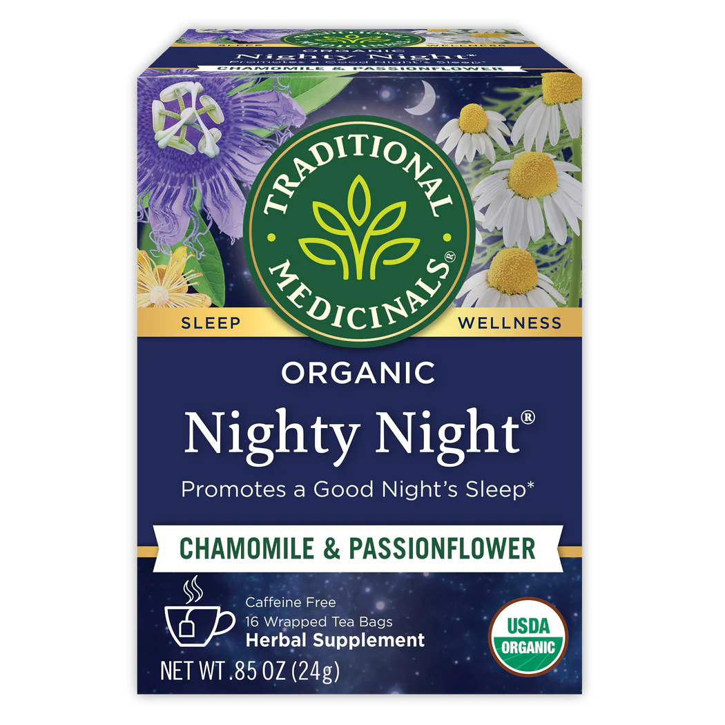 Organic Nighty Night Tea For A Good Night’s Sleep 16 bags.