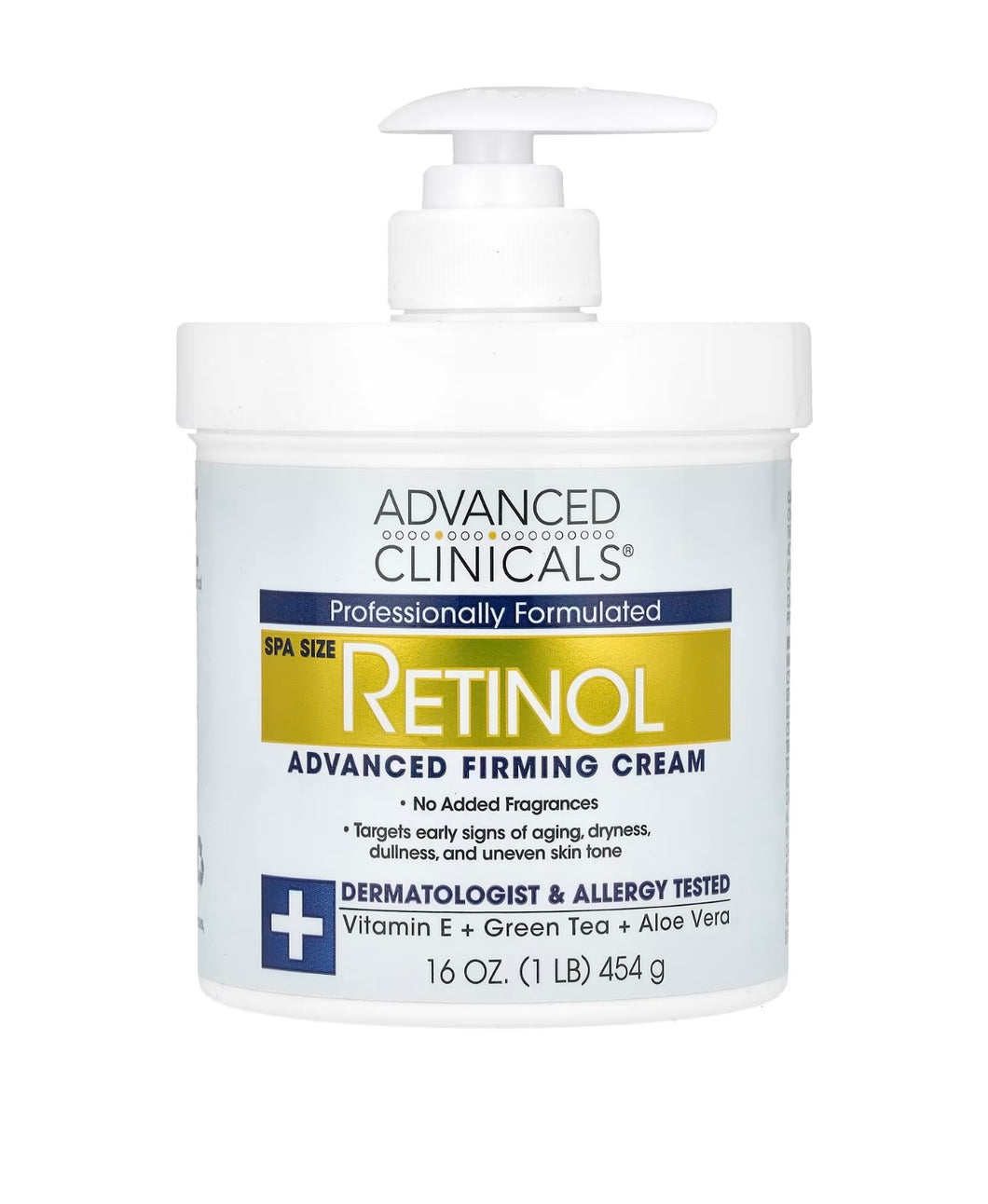 Advanced Clinicals, Retinol, Advanced Firming Cream