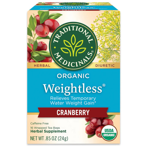 Traditional Medicinals Tea Organic Weightless Cranberry Tea