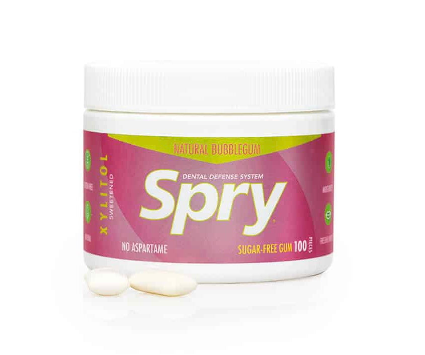 Spry Natural Bubblegum Gum