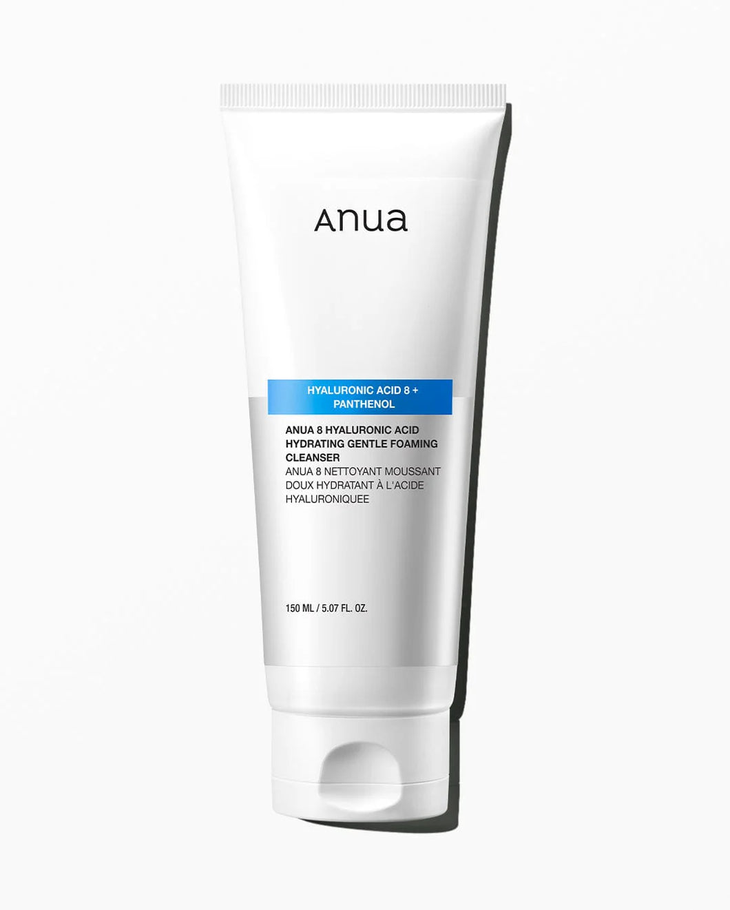 Anua 8 Hyaluronic Acid Hydrating Gentle Foaming Cleanser.