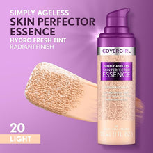 Load image into Gallery viewer, CoverGirl Simply Ageless Skin Perfector Essence Foundation- Light
