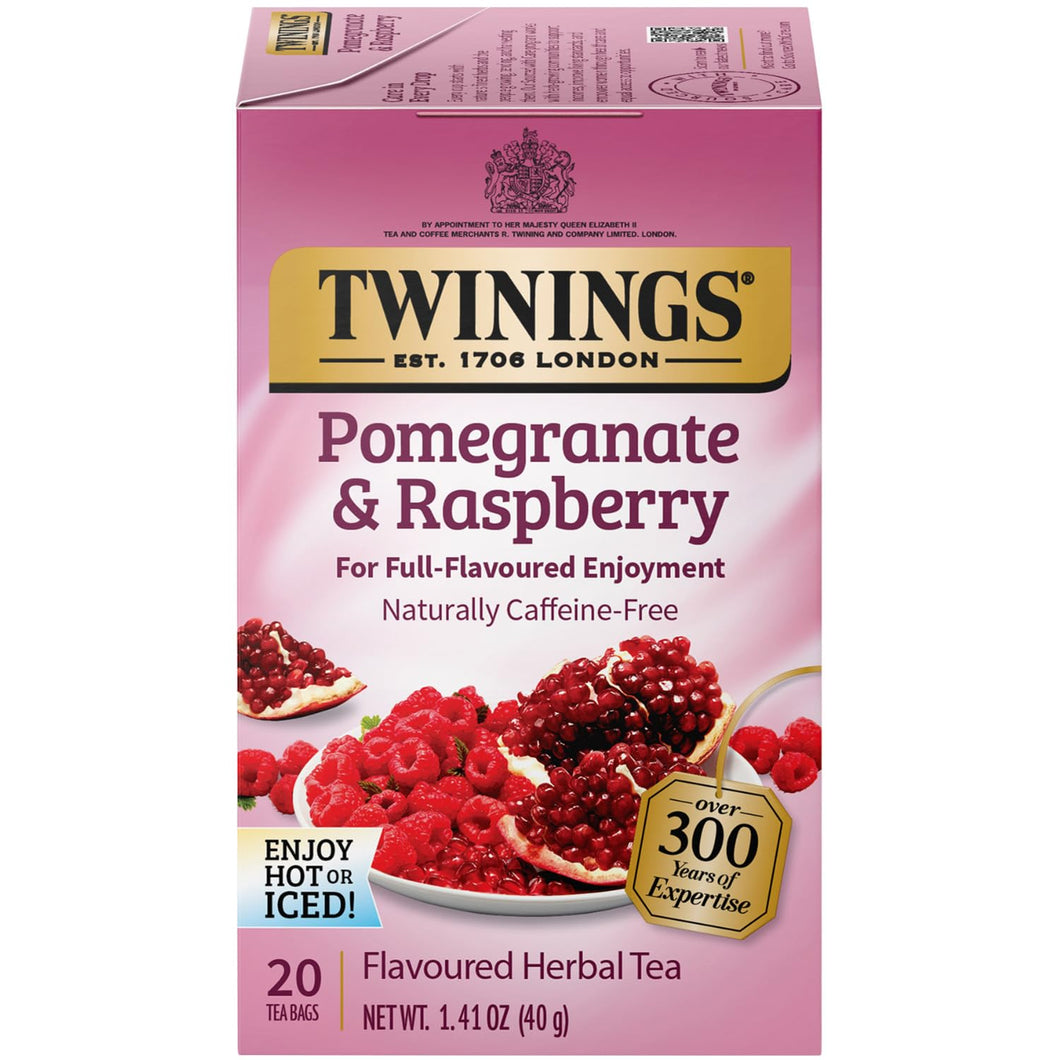 Twinings Pomegranate & Raspberry Herbal Tea