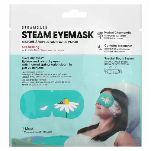 Steambase Steam Eye Mask Herbal Chamomile 1 Mask.