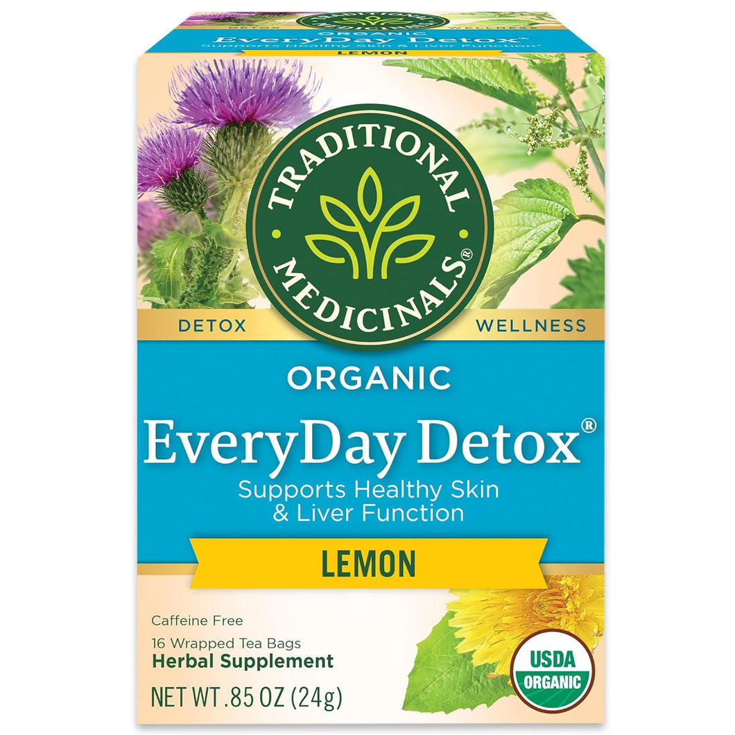Organic EveryDay Detox Lemon Herbal Tea