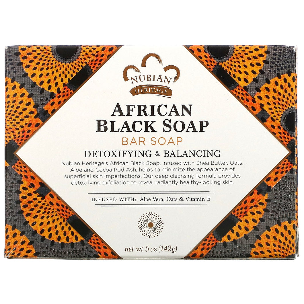 Nubian Heritage, African Black Bar Soap